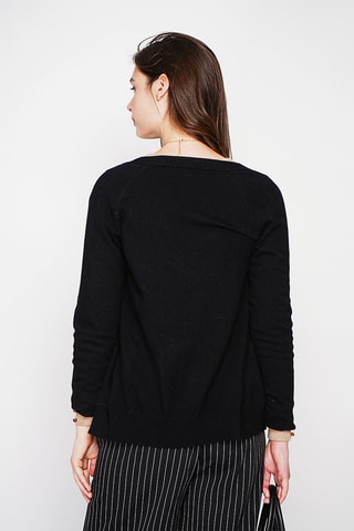 Oversized vest - Zwart