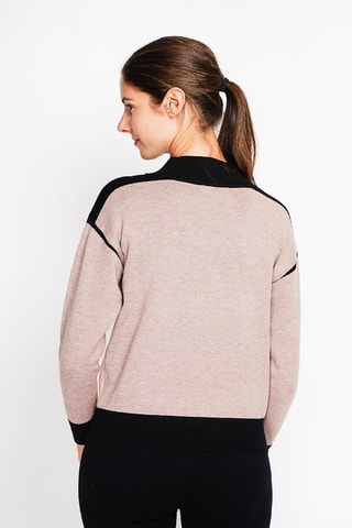 Pull oversize - Beige chiné