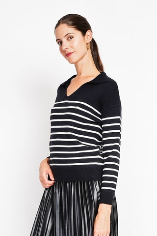 Camisola oversize - Preto
