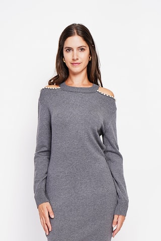 Trui-jurk - Grijs