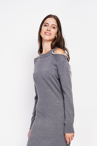 Trui-jurk - Grijs