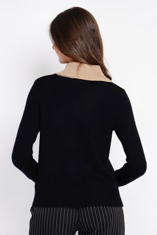 Camisola oversize - Preto