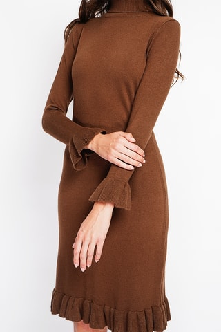 Trui-jurk - Bruin