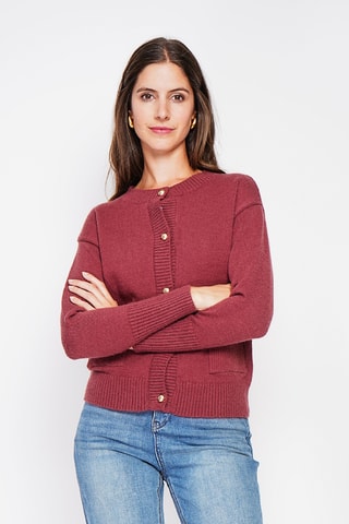 Vest - Bordeauxrood