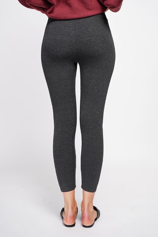 Legging Hoge Taille - Gemêleerd Donkergrijs