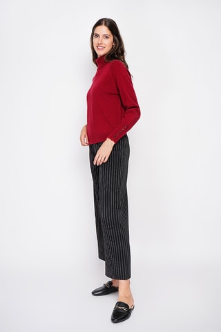 Oversized trui - Bordeauxrood