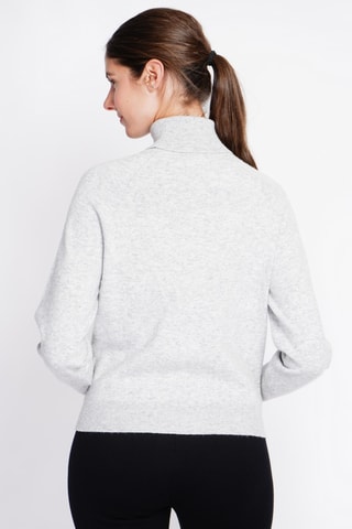 Oversized trui - Gemêleerd Lichtgrijs