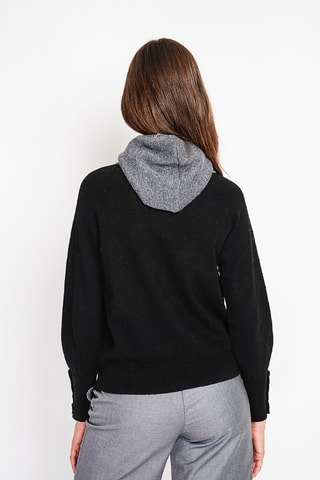 Oversized trui - Zwart