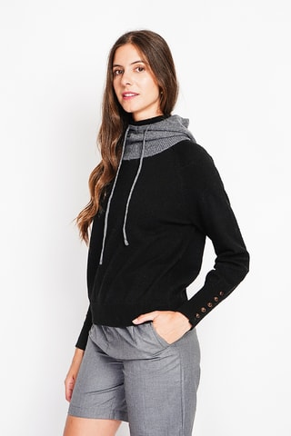 Oversized trui - Zwart