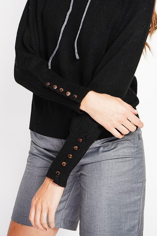 Oversized trui - Zwart
