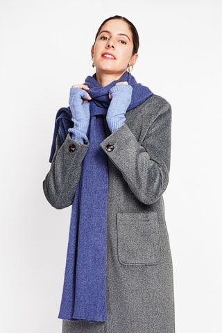 Sjaal Blauw
