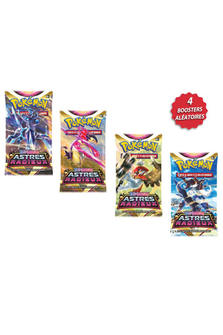Pokémon - 4 Boosters - Astres Radieux EB10