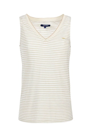 Camisola de alças Xipho - Branco - Terre de Marins