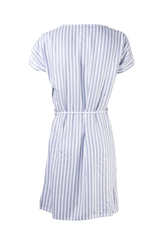 Vestido Pimon - Azul e branco