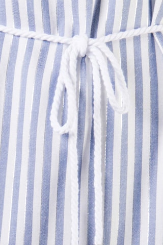 Vestido Pimon - Azul e branco