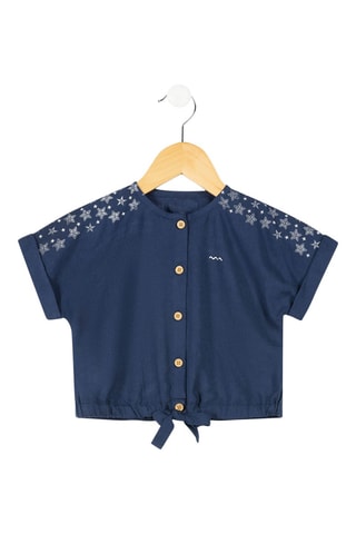 Camisa Odelia - Azul-marinho