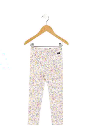 Leggings Mileg - Branco e rosa