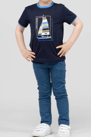 T-shirt Axul - Índigo - Terre de Marins