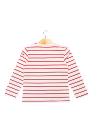 T-shirt Ecofil - Cru e rosa