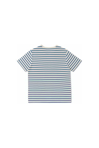 T-shirt Ecohok - Cru e azul