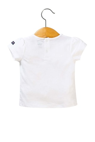 T-shirt Murs Branco - Terre de Marins