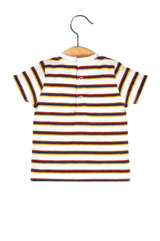 T-shirt Won Branco e vermelho - Terre de Marins