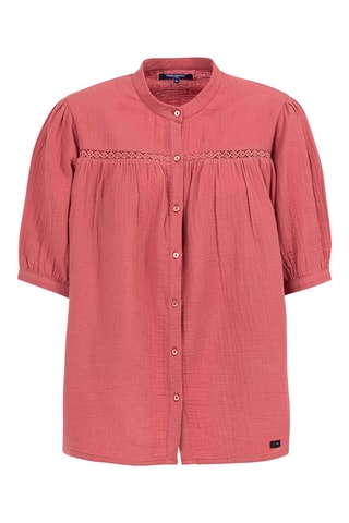 Camisa Emise - Vermelho-tijolo