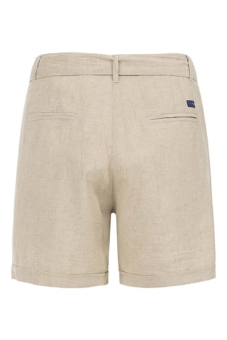 Bermudas em linho Litche - Bege - Terre de Marins