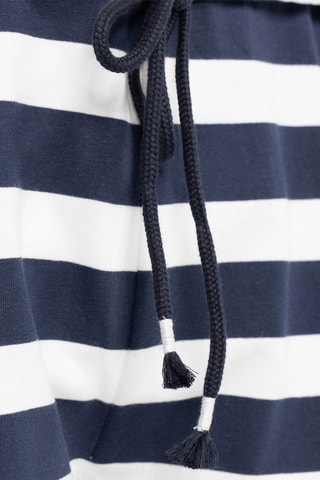 Macacão curto Gabare Branco e azul-marinho - Terre de Marins