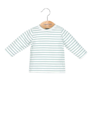 Jardineiras e t-shirt - Azul - Terre de Marins