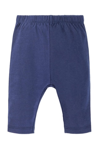 Túnica e leggings Chanca - Branco e azul-marinho
