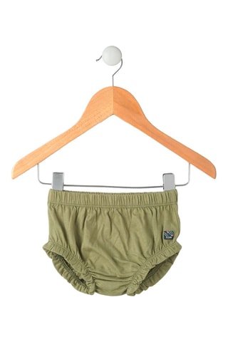 Vestido e bloomer Ekiara - Caqui e amarelo