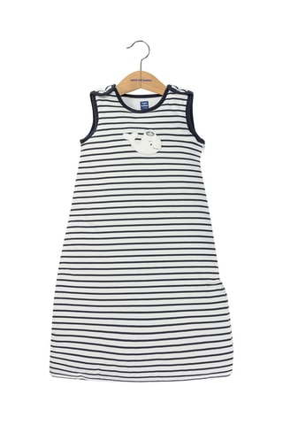 Saco de bebé Migot - Branco e índigo