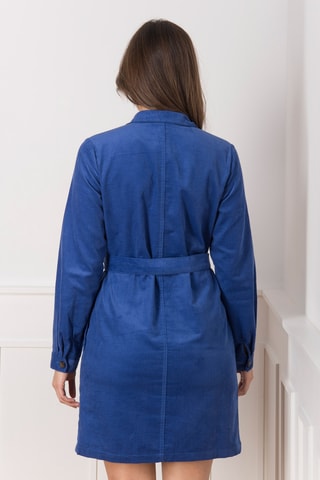 Vestido-camisa - Azul