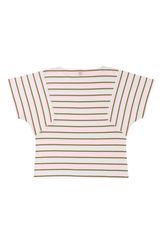 T-shirt - Branco e vermelho
