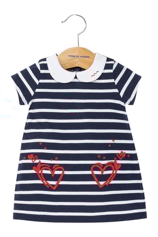 Vestido - Azul-marinho