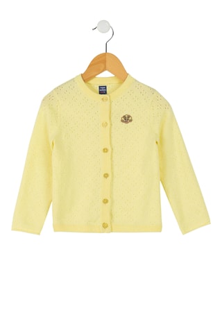 Casaco de malha - Amarelo