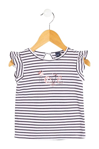 T-shirt e saia - Branco