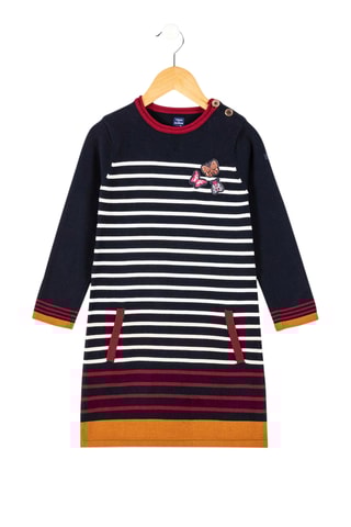 Vestido - Azul-marinho