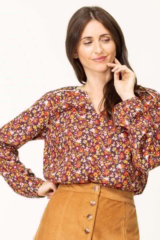 Blusa - Bordô
