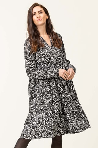 Vestido estilo patinadora - Preto