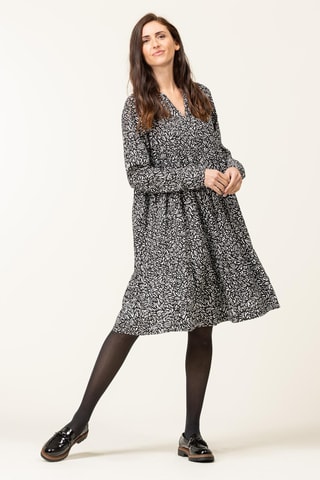 Vestido estilo patinadora - Preto