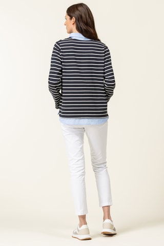 Blusa efeito ilusório - Índigo
