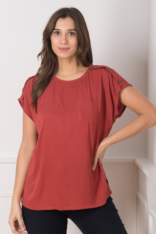 Top - Vermelho-tijolo