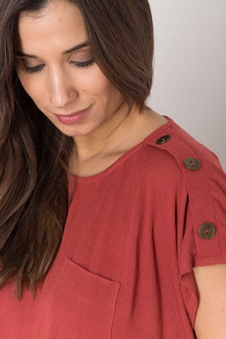 Top - Vermelho-tijolo