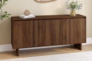 Buffet 4 portes Yumi - 160 x 40 x 75 cm