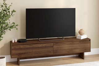 Meuble TV Yumi 2 portes - 180 x 30 x 46 cm