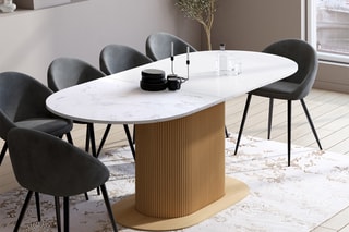 Table à manger extensible Maria - 160/200 x 90 x 75 cm