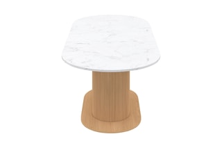Table à manger extensible Maria - 160/200 x 90 x 75 cm