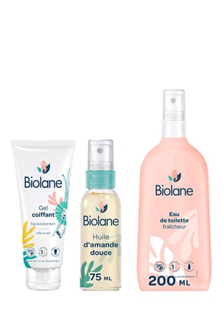 	Multifunctionele Amandelolie, Frisse Eau de Toilette en Stylinggel